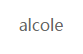 alcole